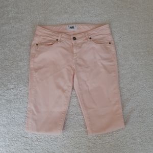 Paige pink denim jeans